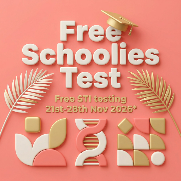 Free Schoolies STI Test — November 2026