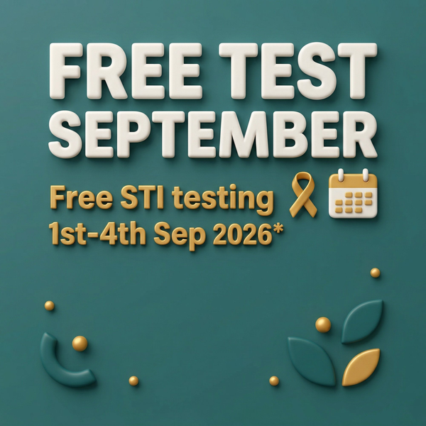 Free STI Testing — September 2026