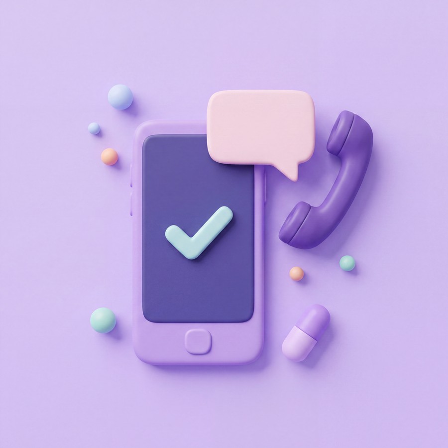 Results and treatment — results by SMS, telehealth treatment if positive