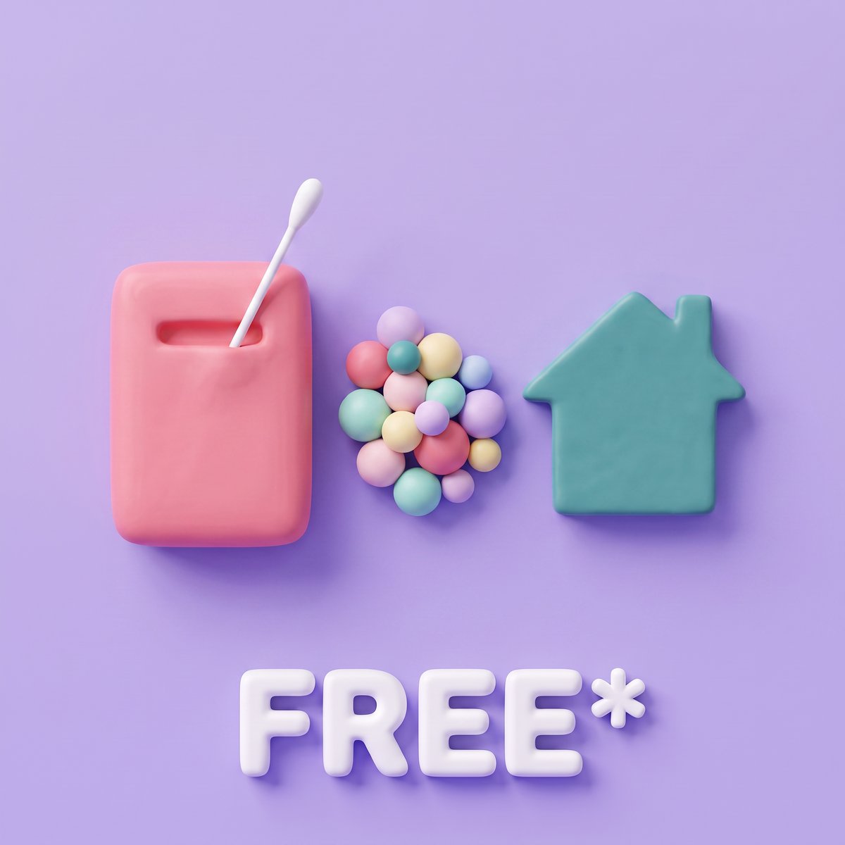 At-home herpes kit